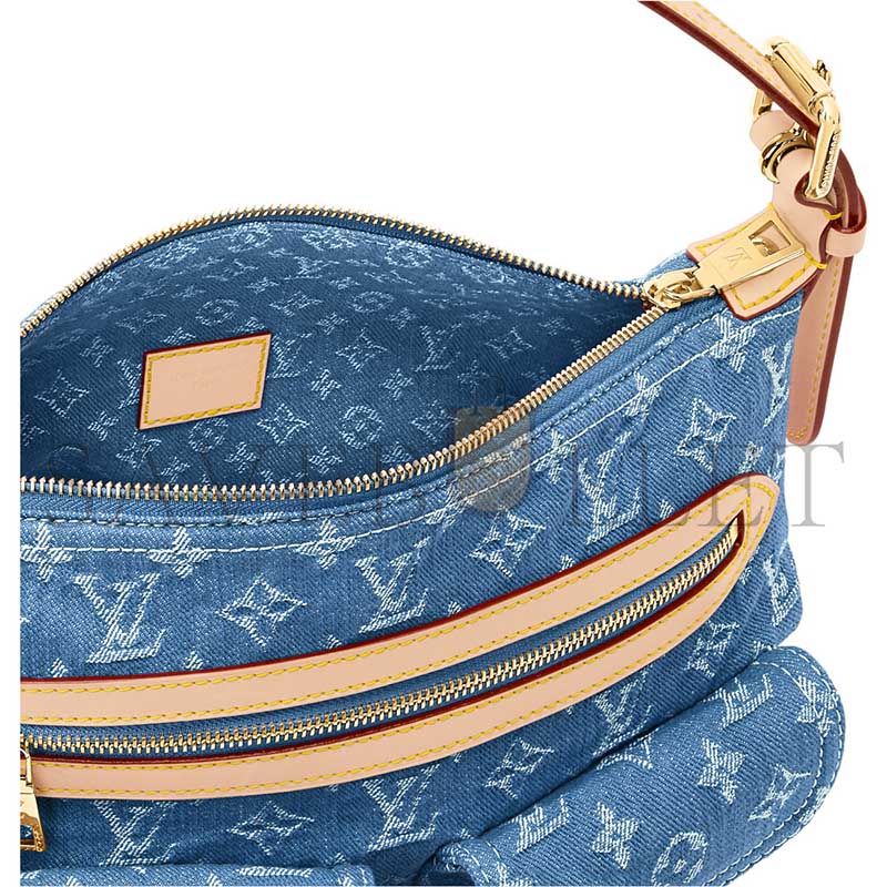 LOUIS VUITTON DENIM BAGGY M27329 (30*22*13cm) LOUIS VUITTON DENIM BAGGY M27329 (30*22*13cm)